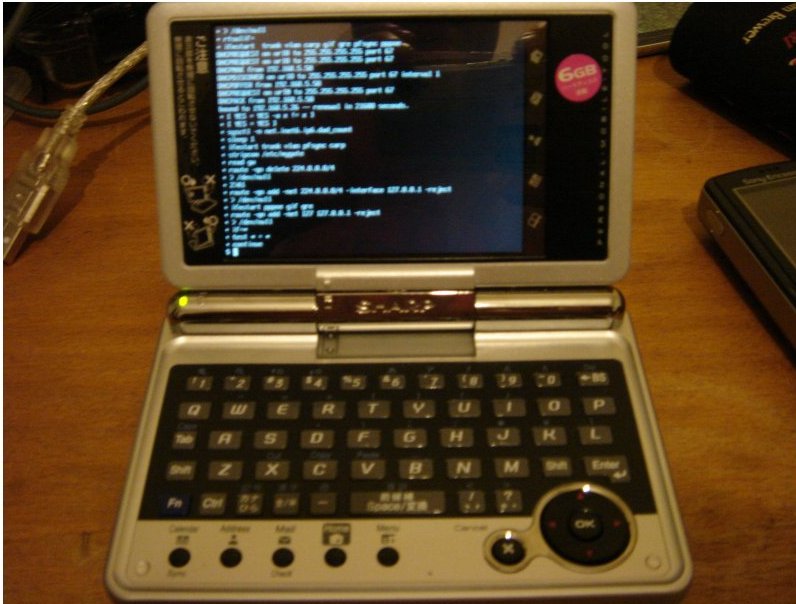 OpenBSD on a Zaurus C3200